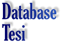 Database tesi